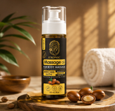 روغن ماساژ بدن اکسونیک حاوی روغن بادام شیرین و روغن یاس 200 میل